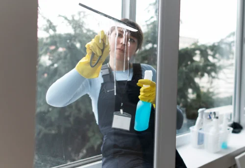 Nettoyage de vitres intérieures et extérieures à Saint-Fargeau